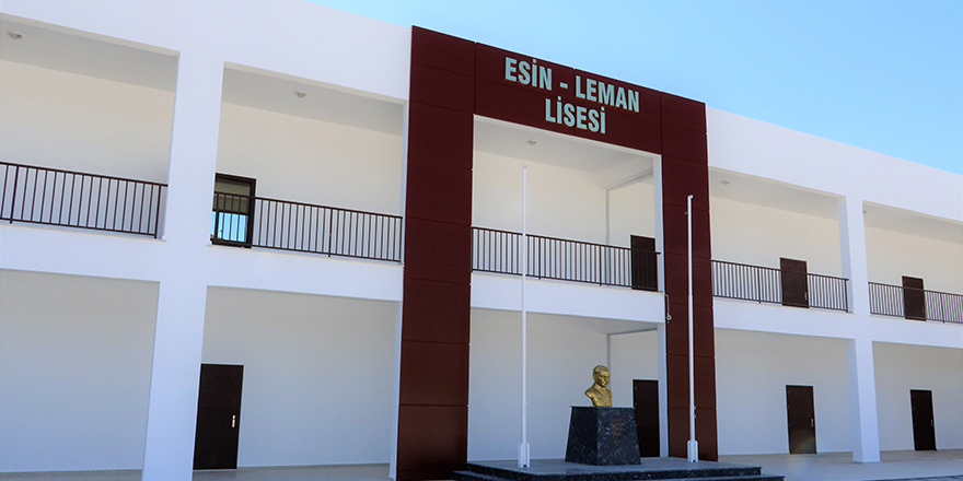 Esin - Leman Lisesi, 12 Eylül Pazartesi günü hizmete giriyor