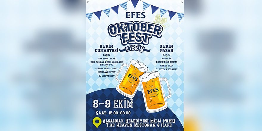 “Oktobersfest Kıbrıs” festivali başlıyor