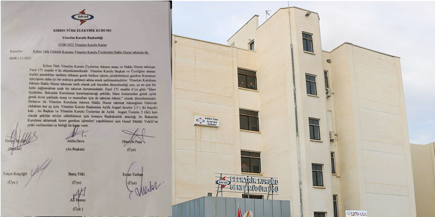 KIB-TEK yönetimine “huzur” ödeneği: Asgari ücretin 2.5 katı!