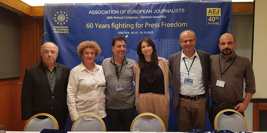 Kıbrıs'taki basın özgürlüğü ihlalleri AEJ Genel Kurulu'na taşındı