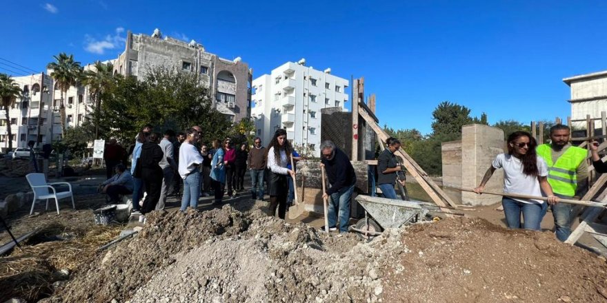 Cengo Püsküllü Parkı’nda teknolojik kerpiç uygulaması