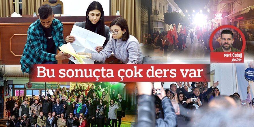 Bu sonuçta çok ders var