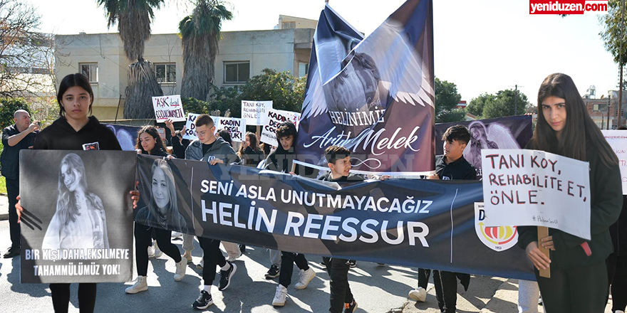 Helin’in okul arkadaşlarından eylem: “Aşk değil, çocuk cinayeti!”