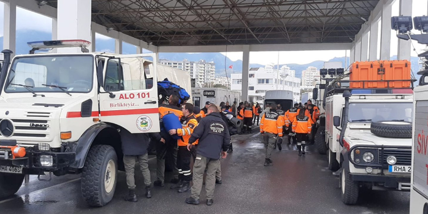 Betmezoğlu: 8 araç, 30 kişilik ekiple Girne Limanı’ndan hareket ediyoruz