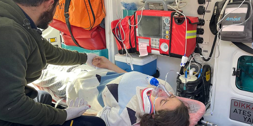 Gaziantep İslahiye'de bir genç kız 78 saat sonra kurtarıldı