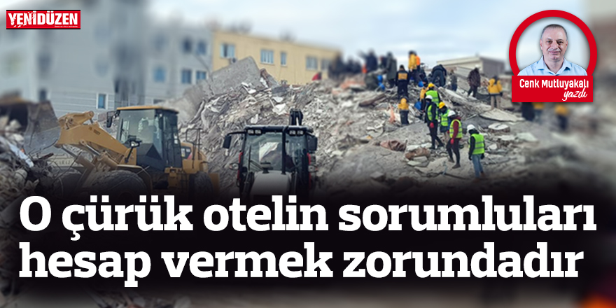 Şimdi kocaman bir mezarlık buralar