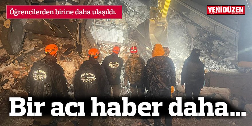 İsias Otel’den bir acı haber daha…