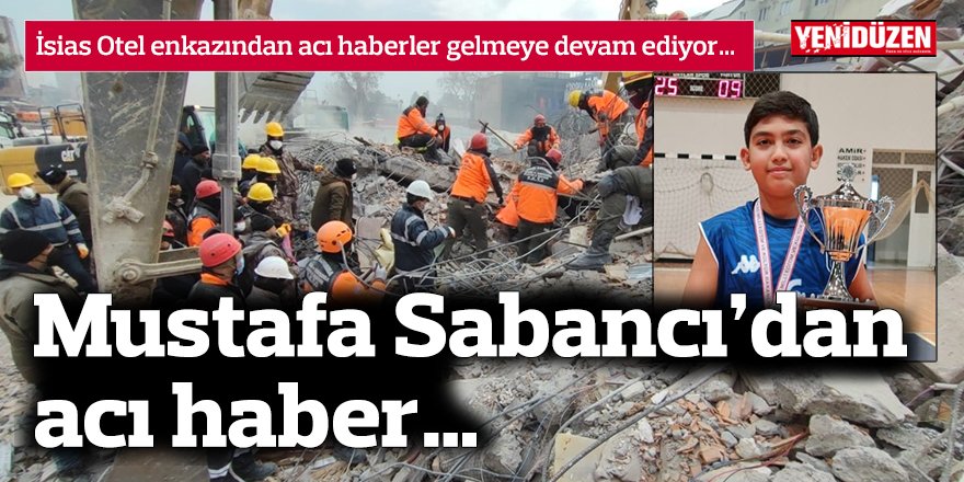 Mustafa Sabancı’dan acı haber…