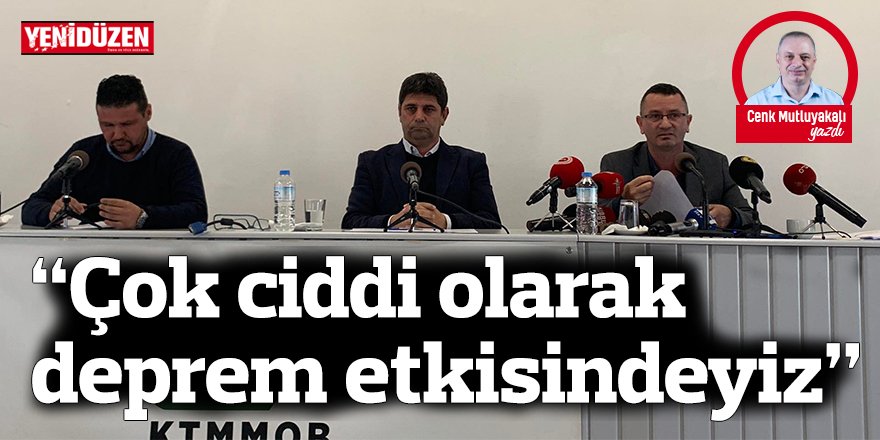 “7.5 şiddetinde bir deprem her gün olacakmış gibi beklemeliyiz”