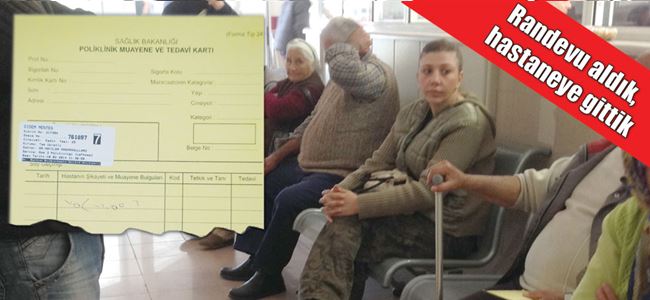 Hem ‘randevu’ hem ‘üç’ sıra numarası