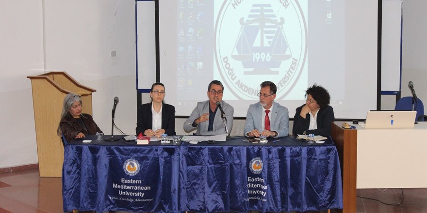 DAÜ’de deprem paneli gerçekleştirildi