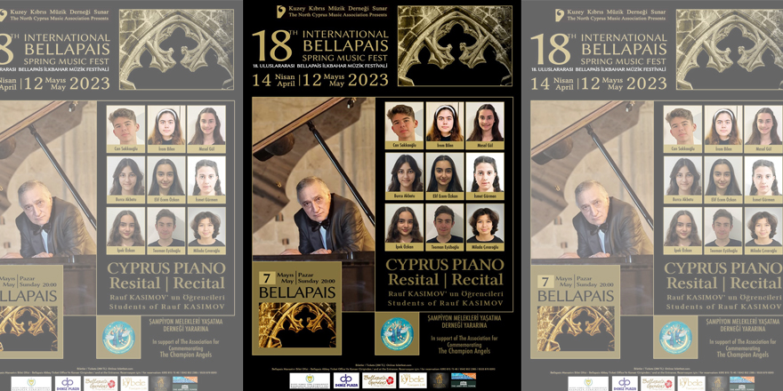 Rauf Kasımov’un öğrencilerinden Şampiyon Melekler anısına Kıbrıs Piyano Resitali