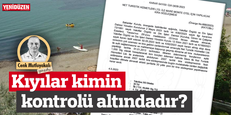 Kıyıların kimin kontrolü altındadır?