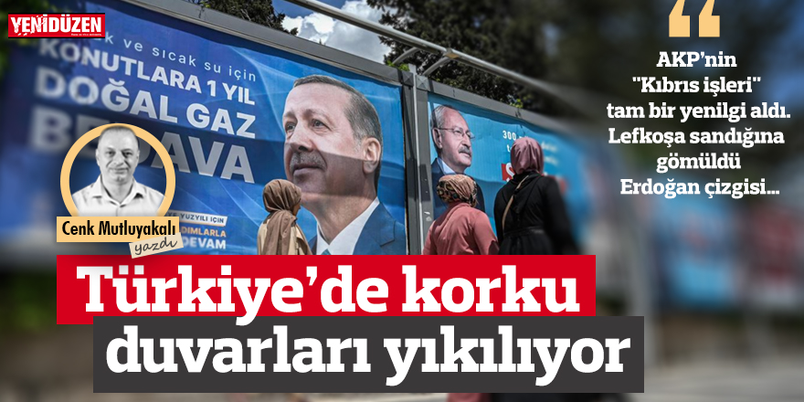 Türkiye’de korku duvarları yıkılıyor