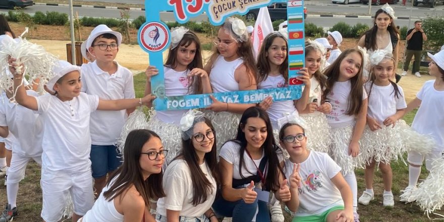 FOGEM’in düzenlediği “15. Uluslararası Yaz Sevinci Çocuk Festivali” sona erdi