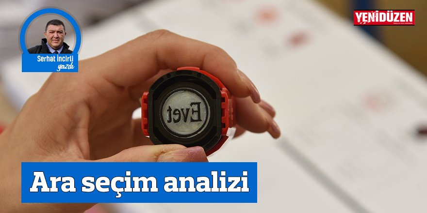 Ara seçim analizi
