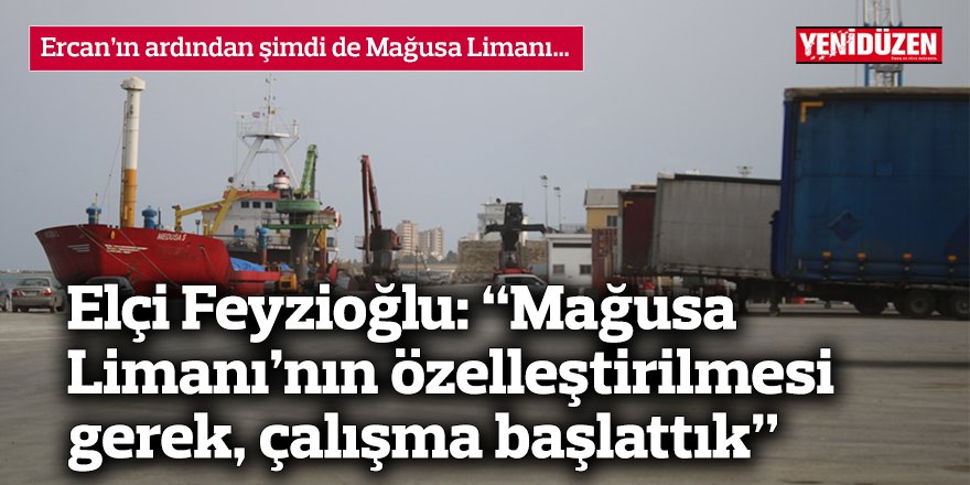 Ercan’ın ardından şimdi de Mağusa Limanı…