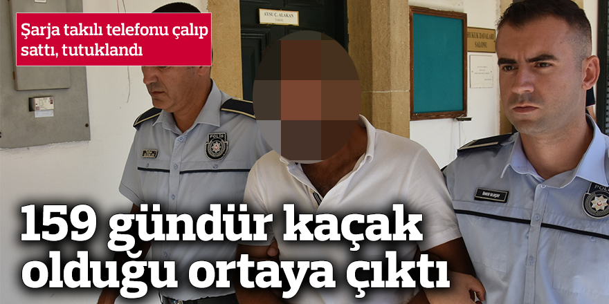 Şarja takılı telefonu çalıp sattı, tutuklandı, kaçak olduğu ortaya çıktı