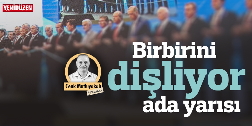 Birbirini dişliyor ada yarısı