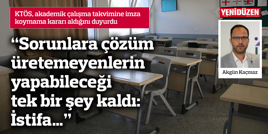 KTÖS: Öğrenciler fiziksel olarak yetersiz okullarda 2 gün 16.10’a kadar tutulmak isteniyor