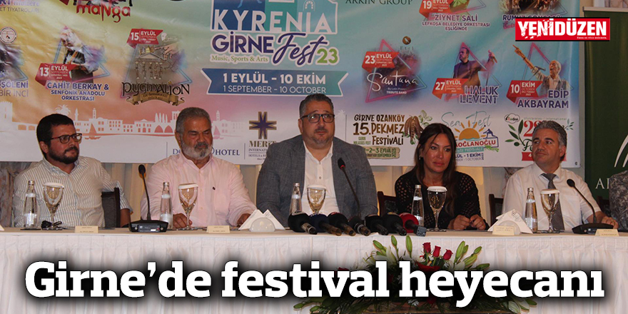 Girne’de festival heyecanı