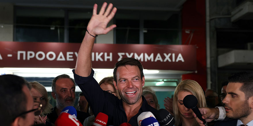 Yunanistan'da ana muhalefet partisi SYRIZA'nın yeni başkanı Stefanos Kaselakis oldu