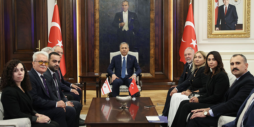 Deprem Komitesi, Türkiye İçişleri Bakanı Yerlikaya tarafından kabul edildi