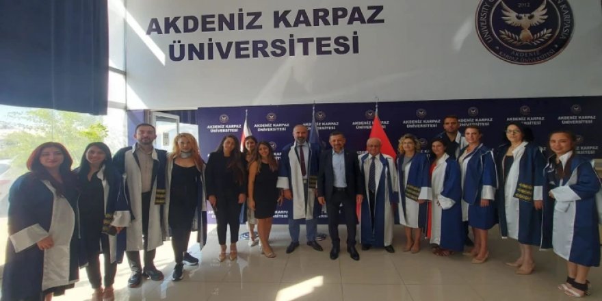 Akdeniz Karpaz Üniversitesi akademik yıl açılış töreni yapıldı
