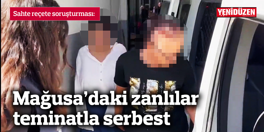 Mağusa’daki zanlılar teminatla serbest