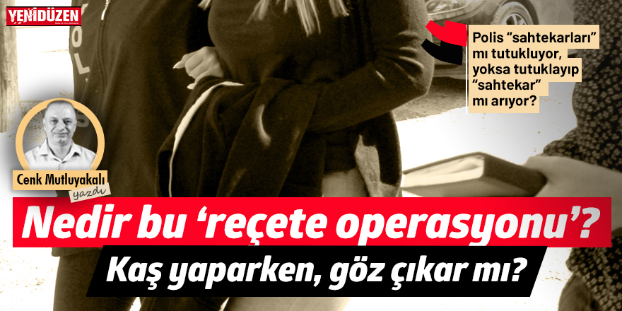 Kaş yaparken göz çıkmaz umarım!