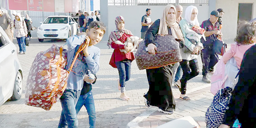 Yaklaşık 7 bin yabancı Gazze'yi terk etmeyi bekliyor