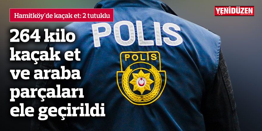 Hamitköy'de kaçak et: 2 tutuklu
