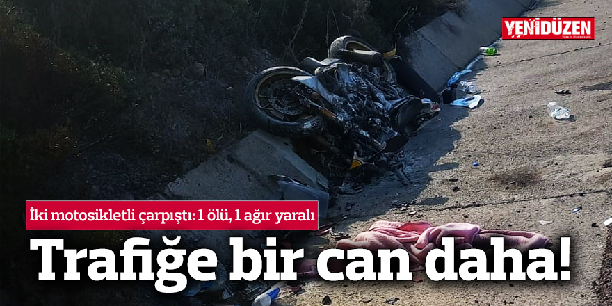 Girne - Karpaz yolunda kaza: 1 kişi öldü, 1 kişi ise ağır yaralandı