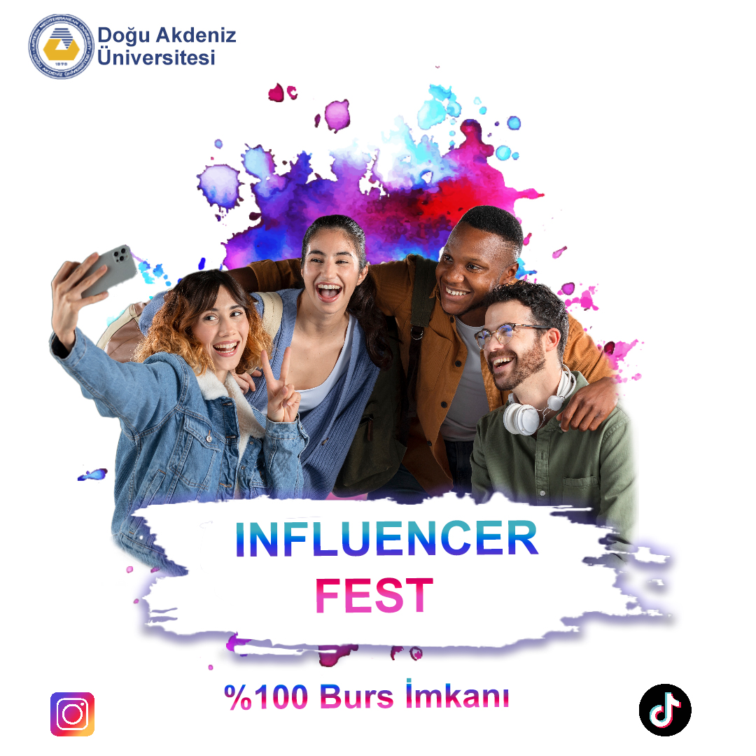 DAÜ’DEN %100 burs ödüllü “Influencer Fest” yarışması