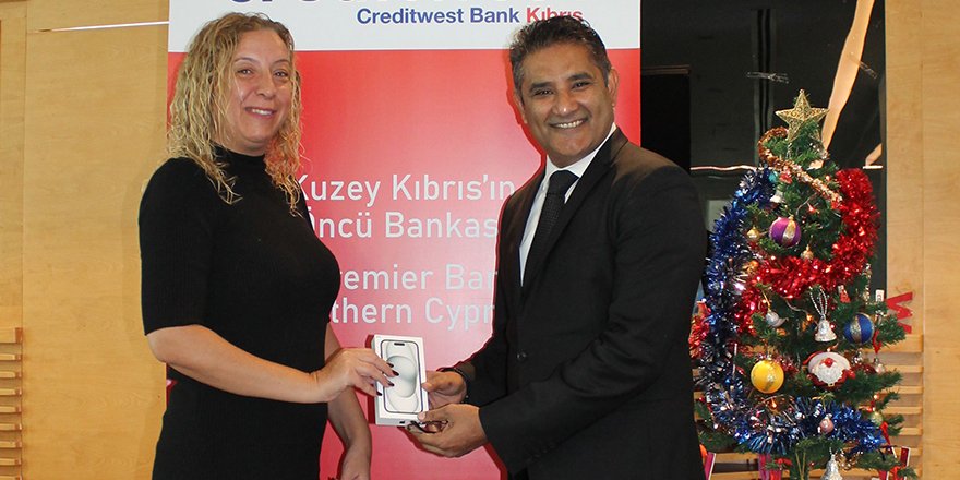 Creditwest Bank yeni yıl hediye kampanyası talihlileri belirlendi