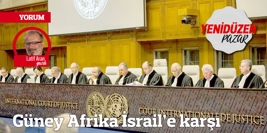 Güney Afrika İsrail’e karşı