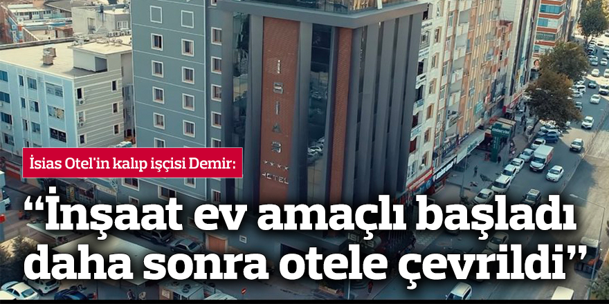 “Beton, Göksu çayındaki kumun çimentoyla karıştırılmasıyla elde ediliyordu”