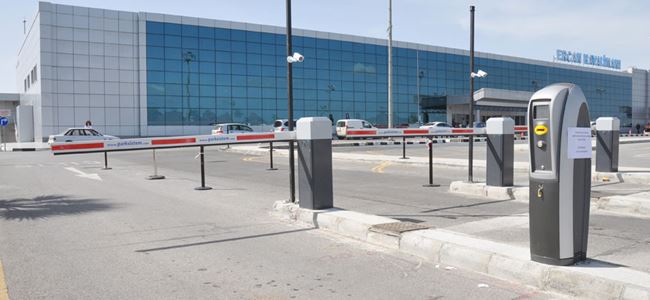 Ercan’a yeni otopark sistemi