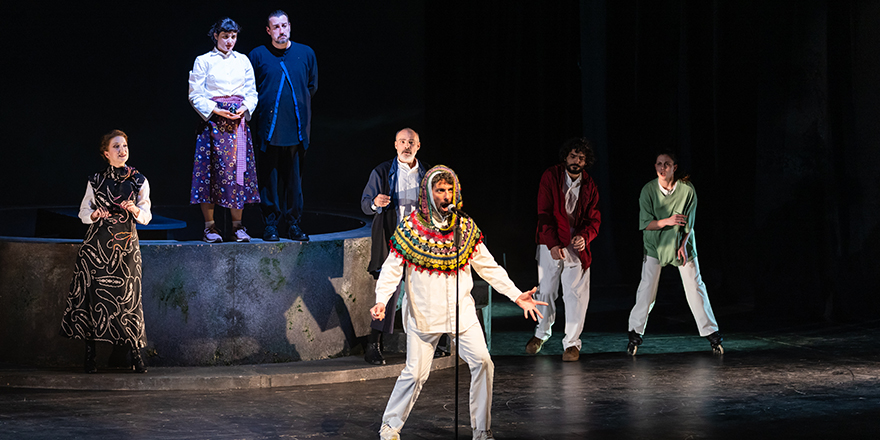 Girit Tiyatrosu’nun sevgiyi ve aşkı kutlayan Εrotokritos oyunu Lefkoşa’da sahnelendi