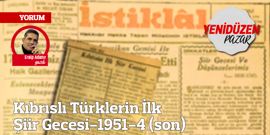 Kıbrıslı Türklerin İlk Şiir Gecesi-1951-4 (son)