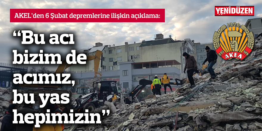 “Bu acı bizim de acımız, bu yas hepimizin”