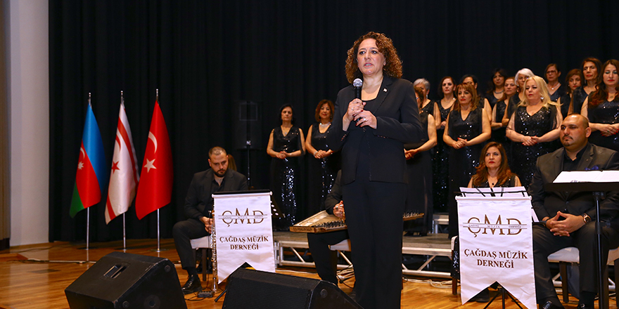 Çağdaş Müzik Derneği Türk Sanat Müziği Korosu Bakü'de konser verdi