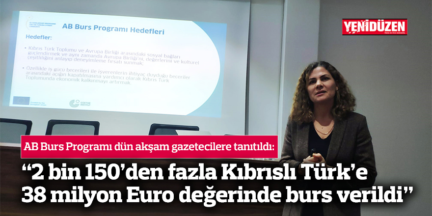 “2 bin 150’den fazla Kıbrıslı Türk’e 38 milyon Euro değerinde burs verildi”