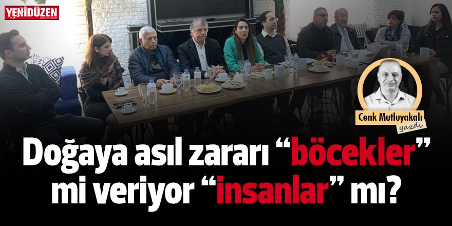 Doğaya asıl zararı “böcekler” mi veriyor “insanlar” mı?