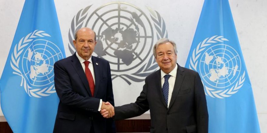 Tatar, BM Genel Sekreteri Guterres ile görüştü