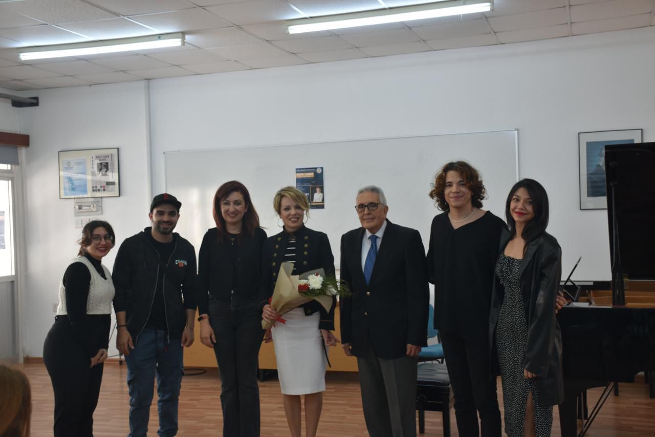 Kıbrıslı sanatçılar DAÜ’lü öğrencilerle bir araya geldi