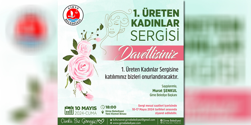 Üreten kadınların eserleri sergilenecek