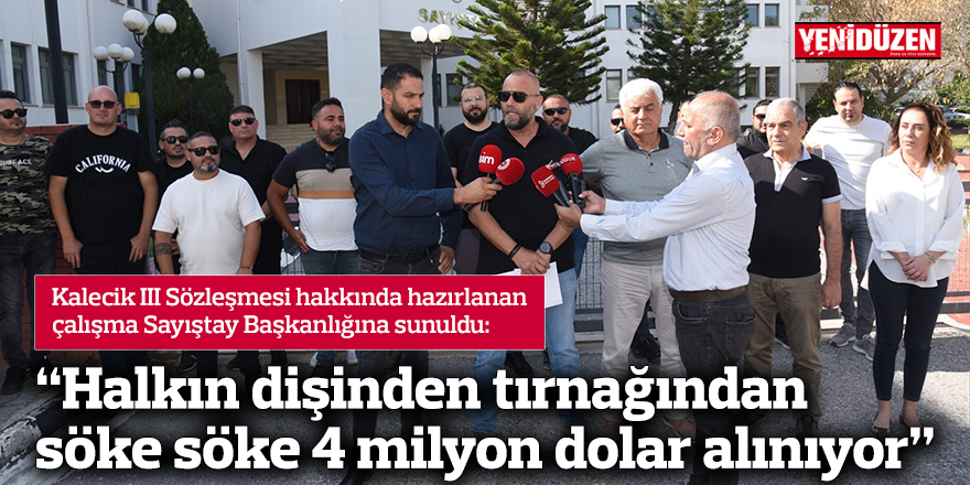 “Halkın dişinden tırnağından söke söke 4 milyon dolar alınıyor”