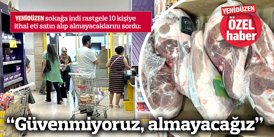 “Güvenmiyoruz, almayacağız”