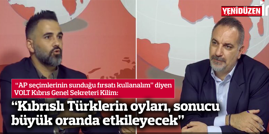 “Kıbrıslı Türklerin oyları, sonucu  büyük oranda etkileyecek”